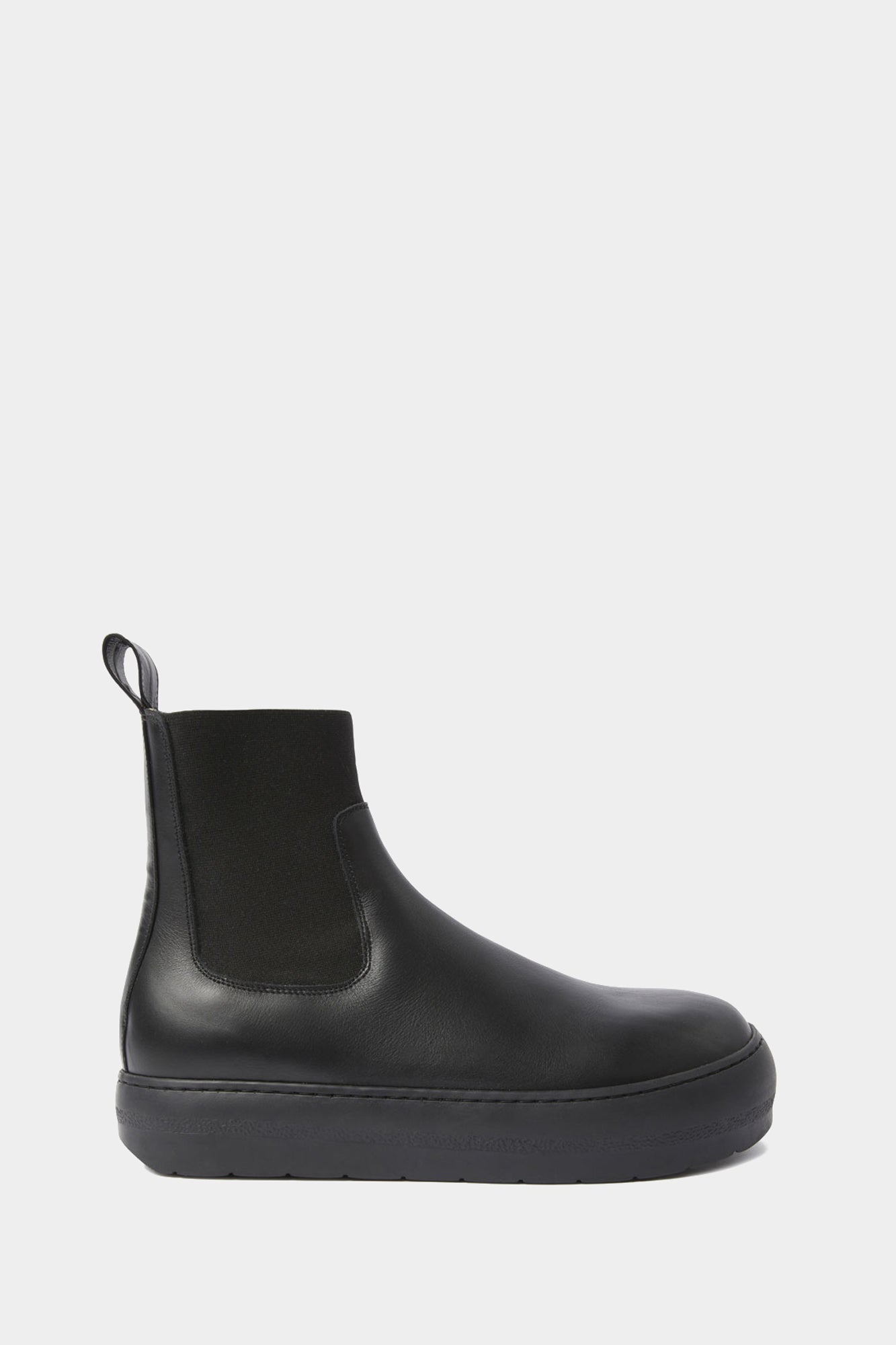DREAMY ANKLE BOOTS / leather / total black