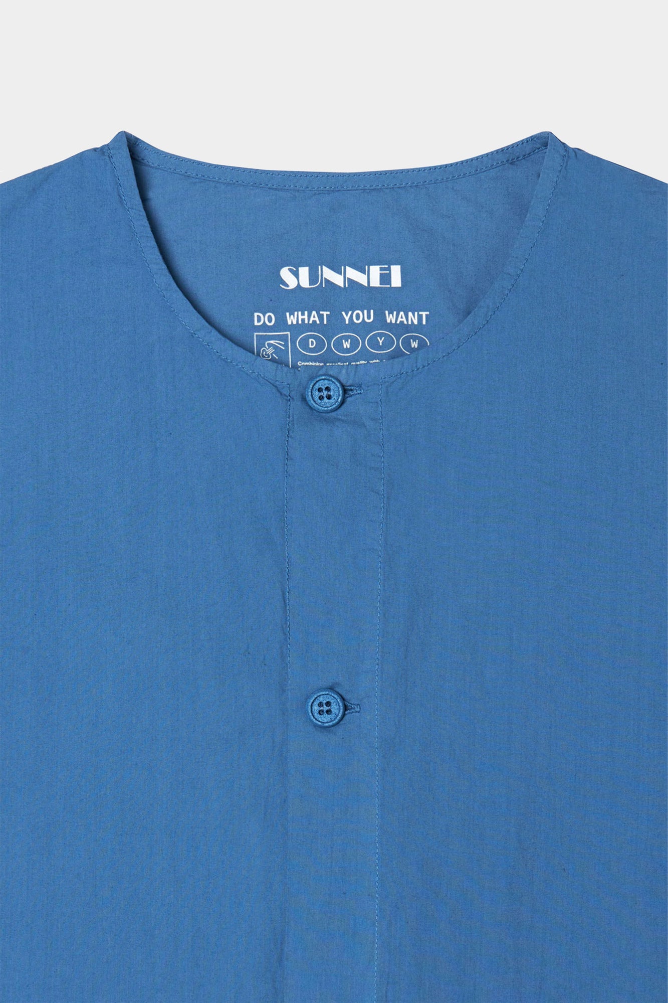 DWYW SHIRT DRESS / light blue