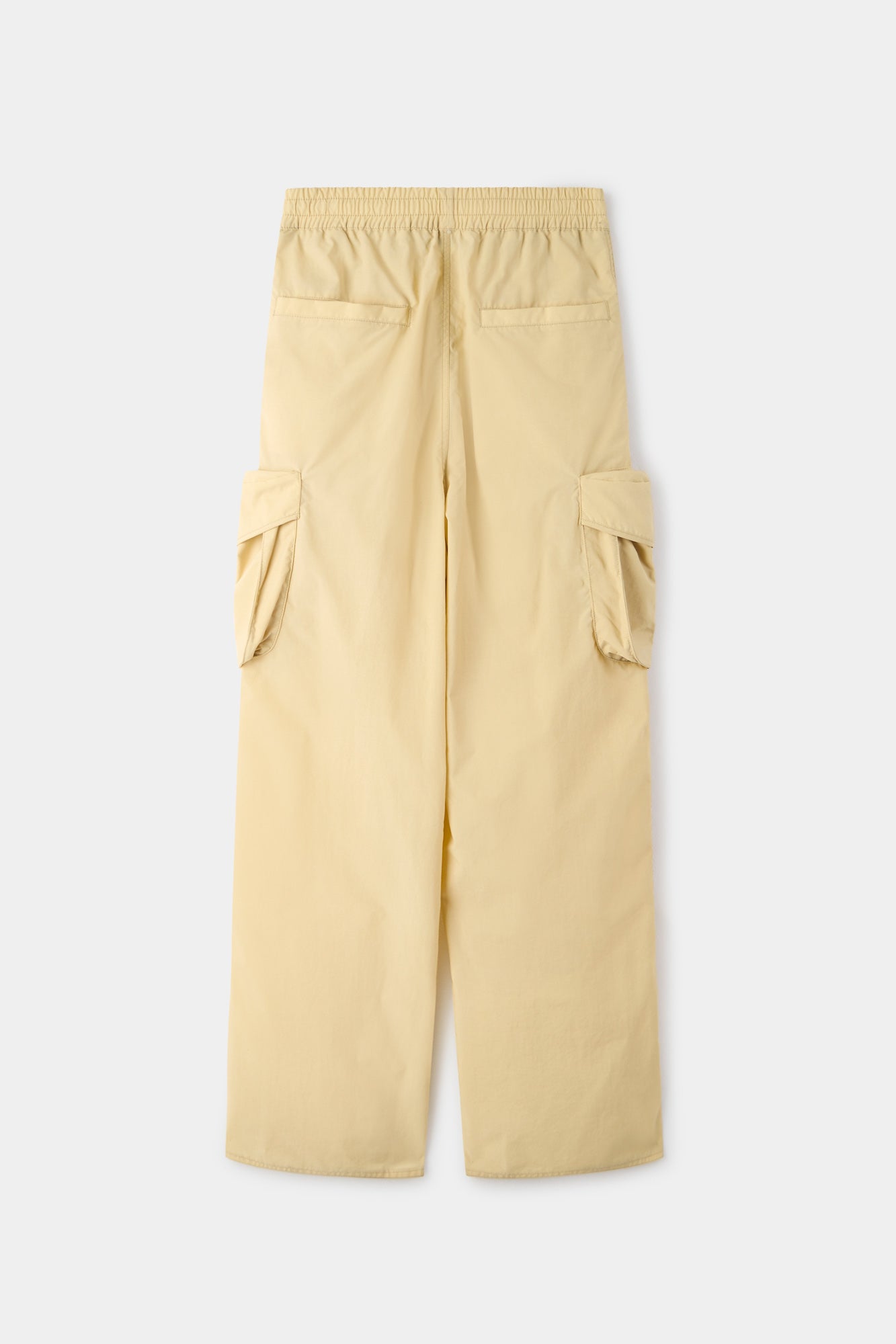 ELASTIC CARGO PANTS / beige