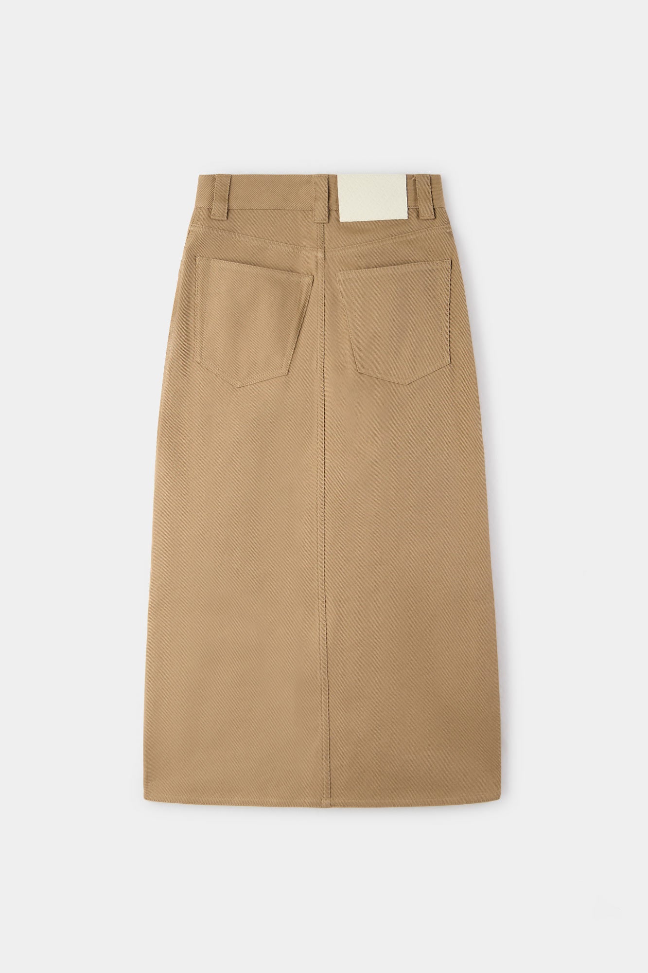BUTTONS SKIRT / beige