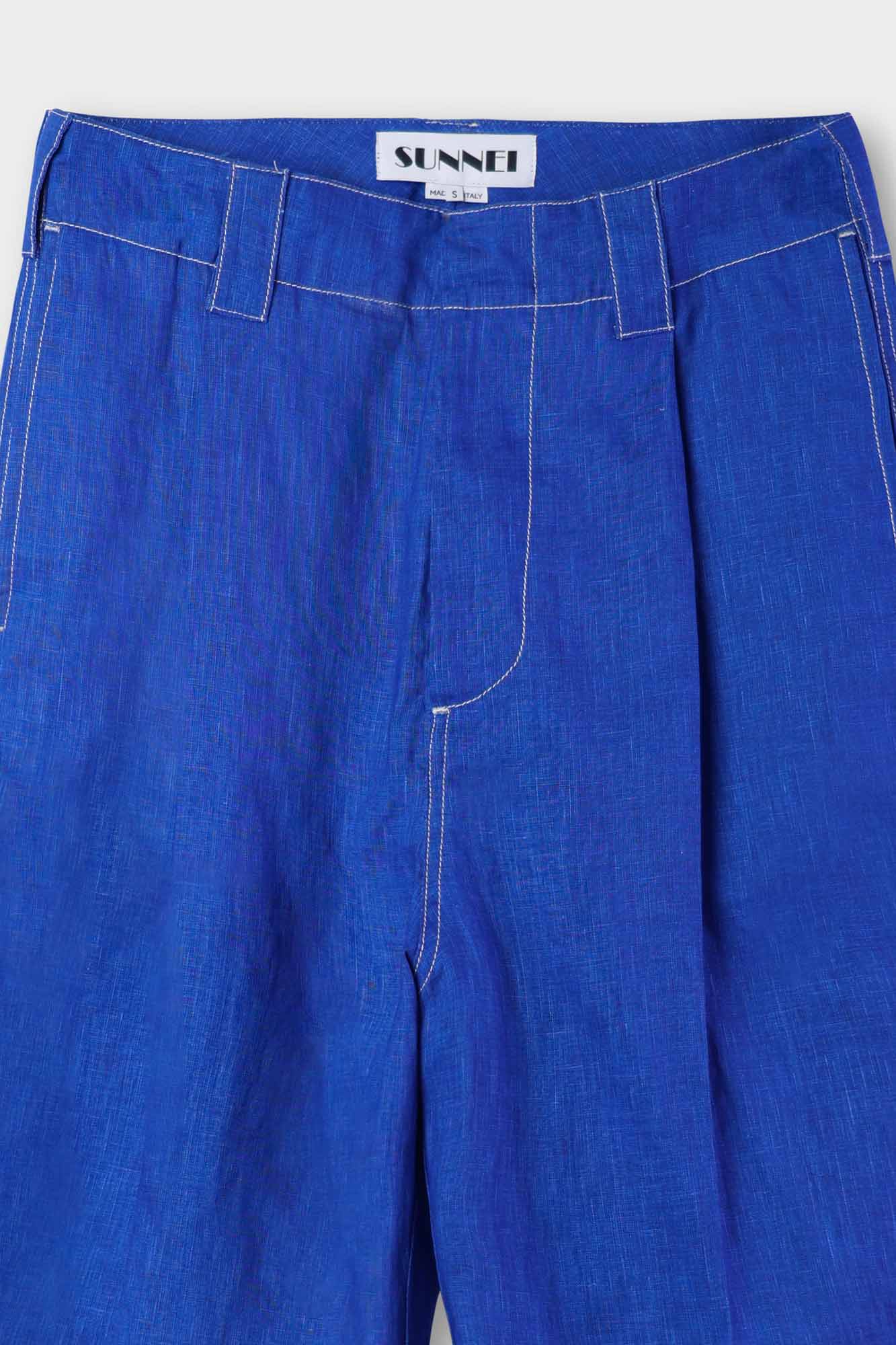 SHORT RIC PANTS / electric blue