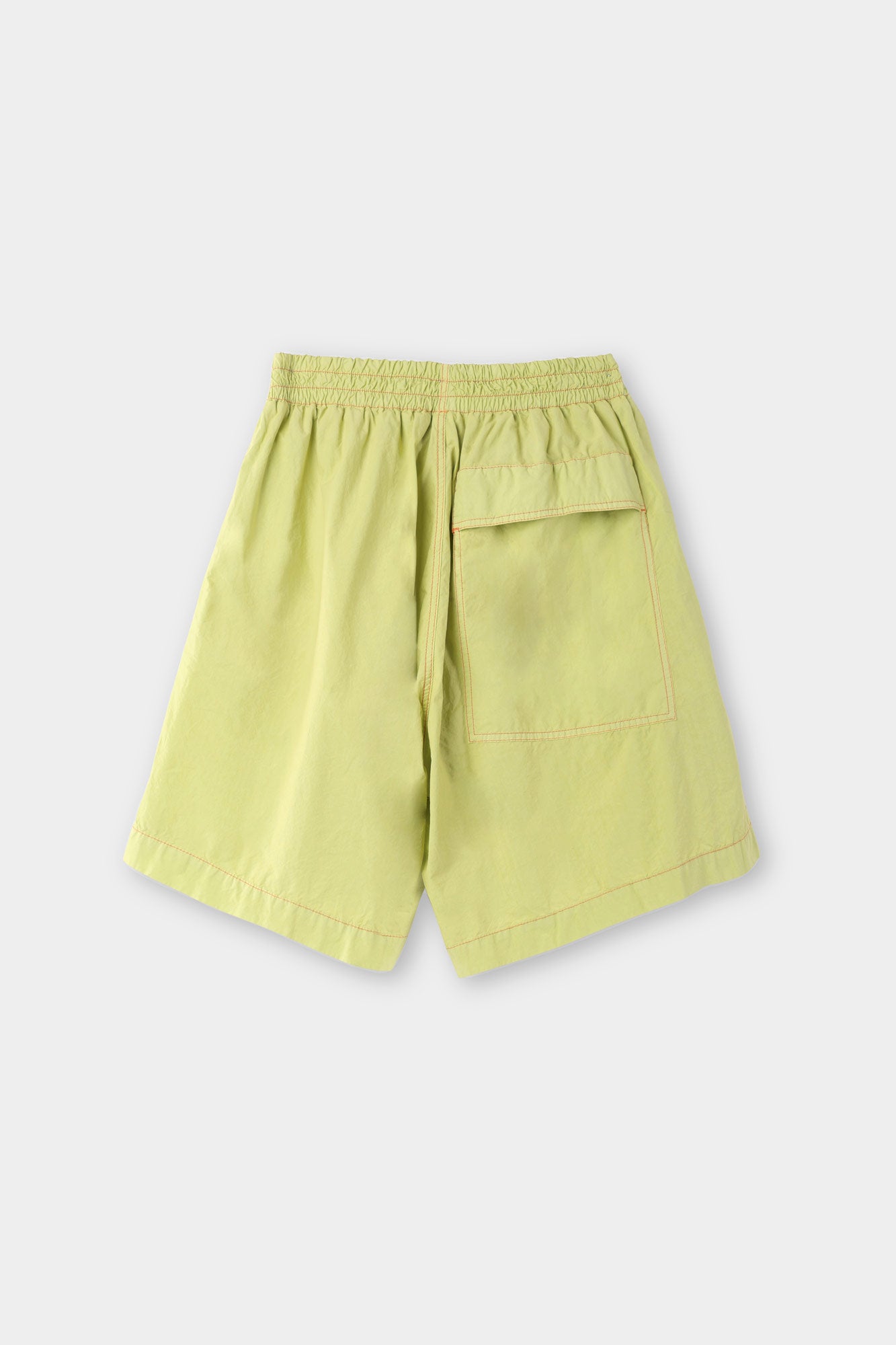 ELASTIC SHORTS / apple green