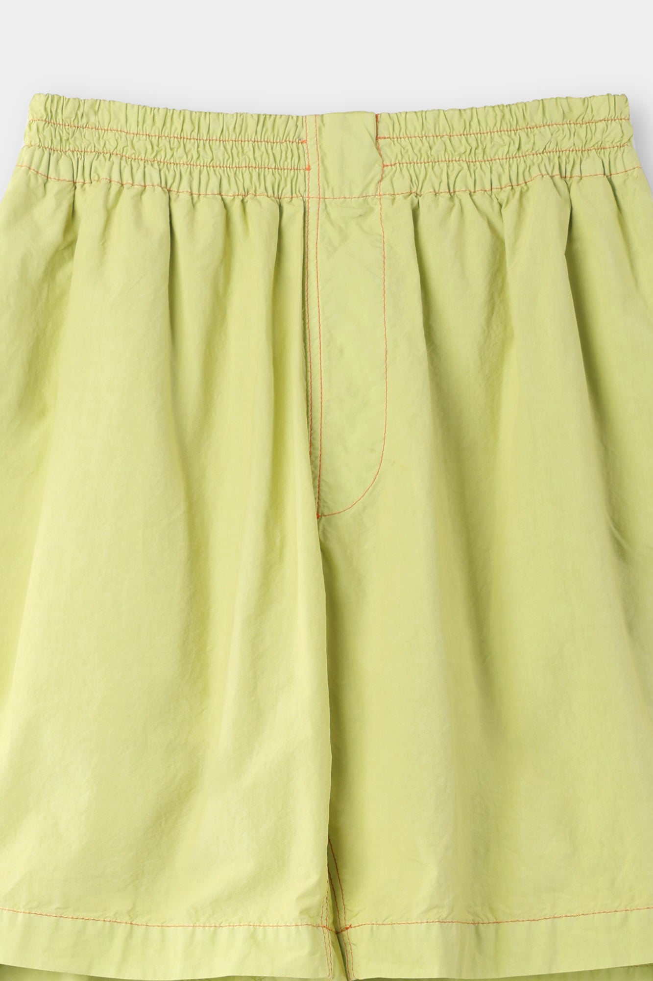 ELASTIC SHORTS / apple green