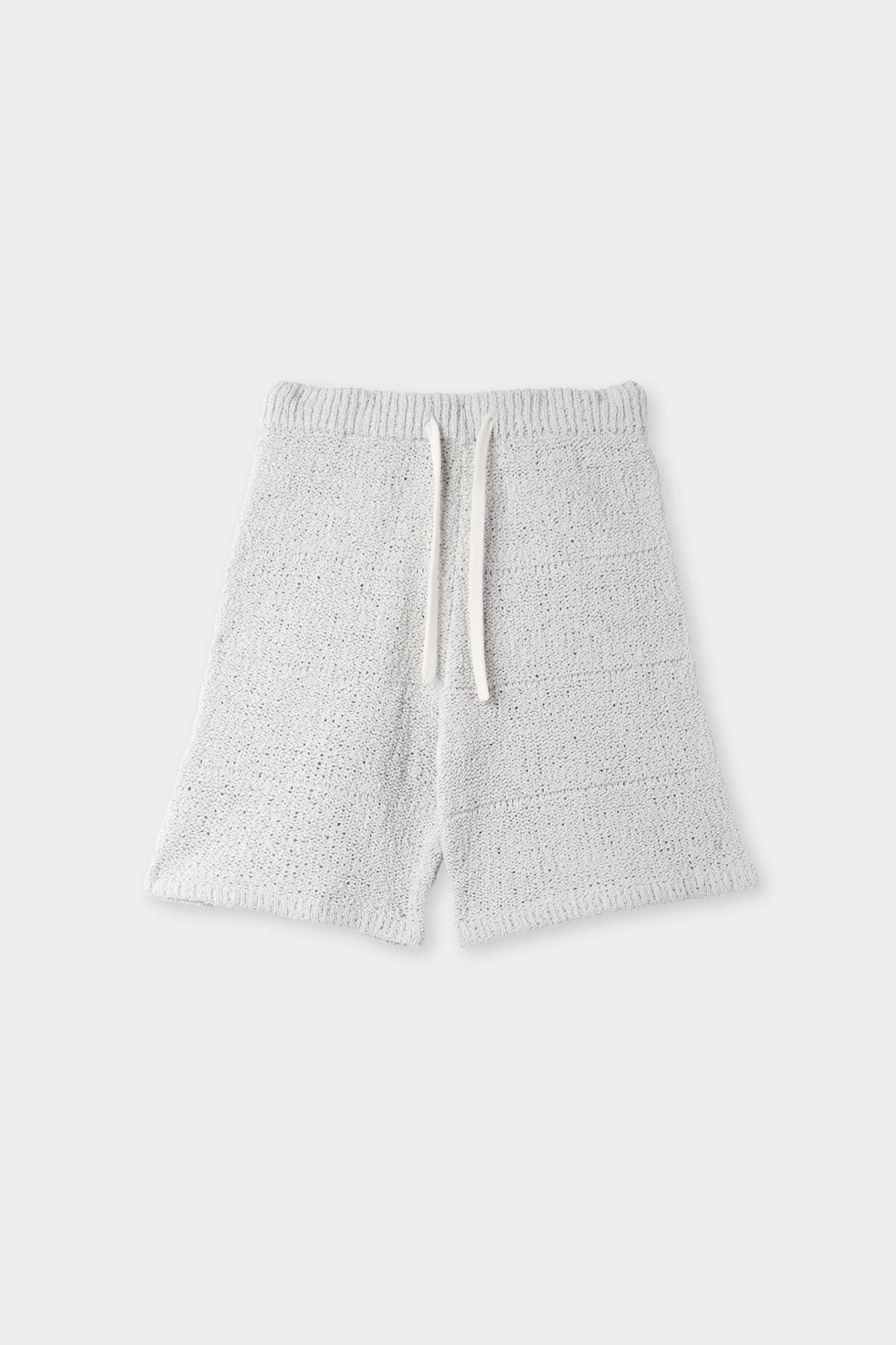 KNITTED SHORTS / grey