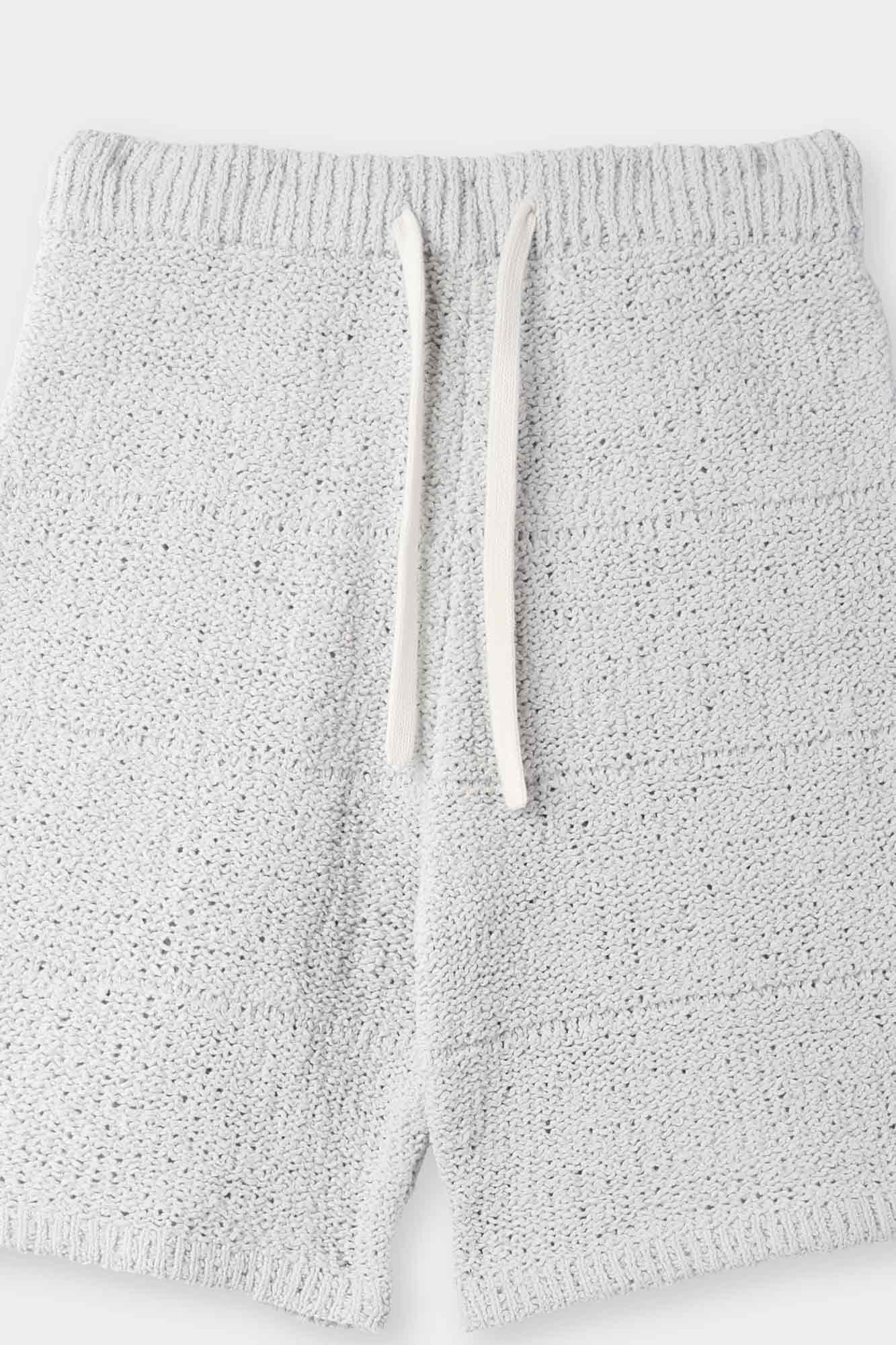KNITTED SHORTS / grey