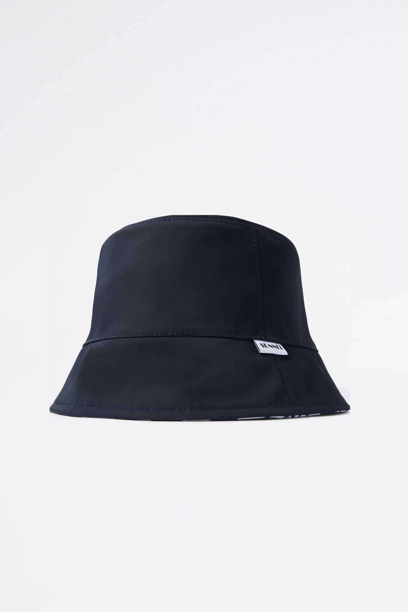 REVERSIBLE NAVY & WHITE LOGO BUCKET HAT