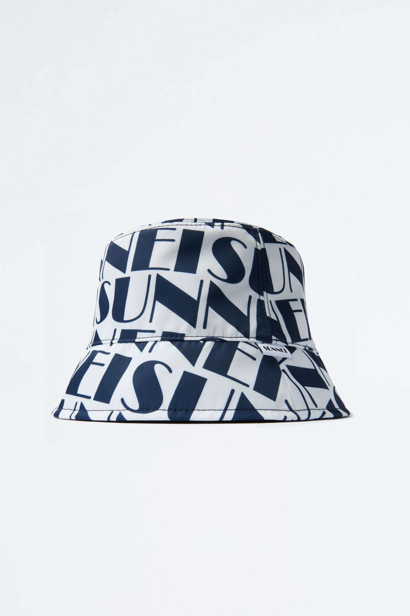 REVERSIBLE NAVY & WHITE LOGO BUCKET HAT