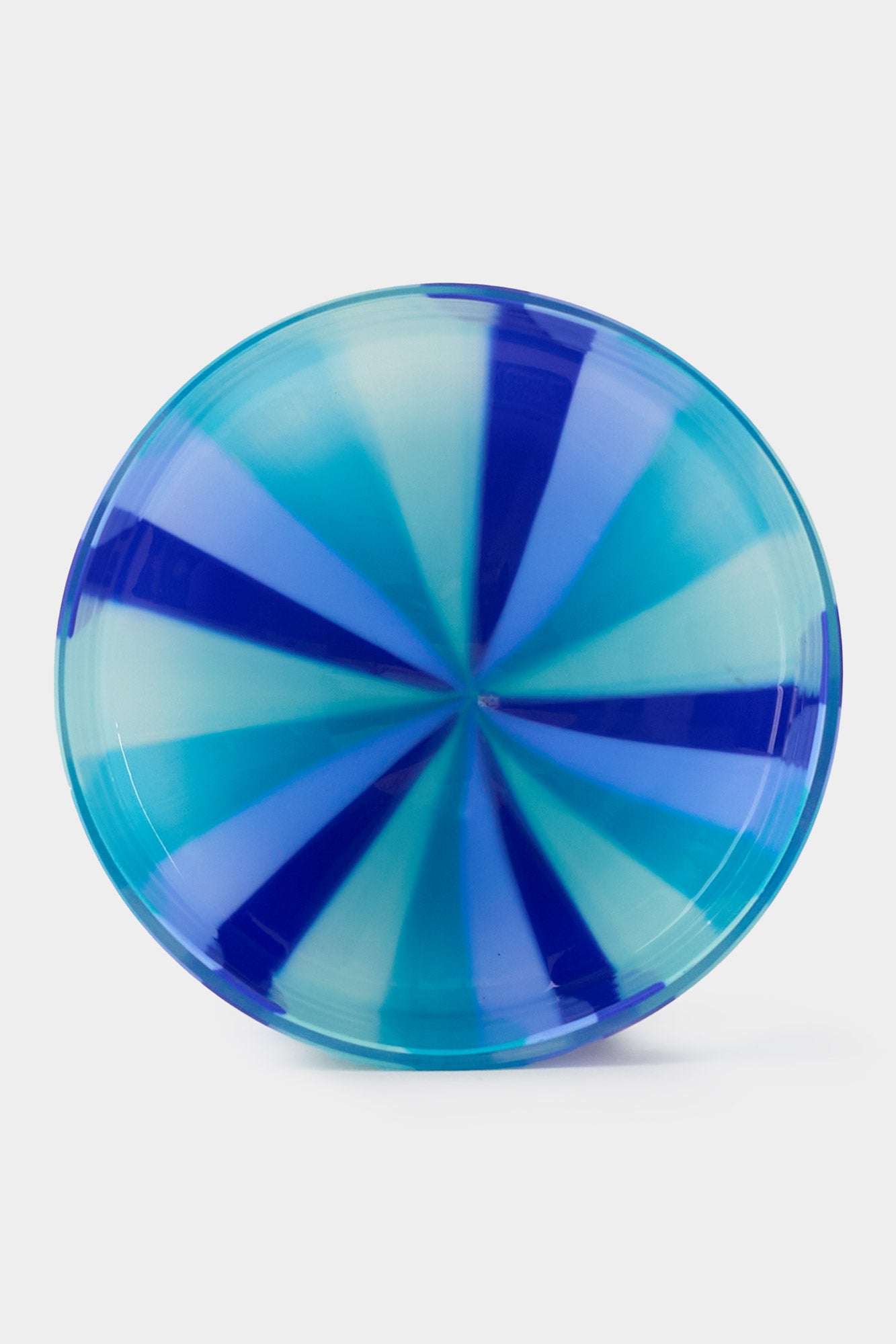 MURANO GLASS / light blue & dark blue